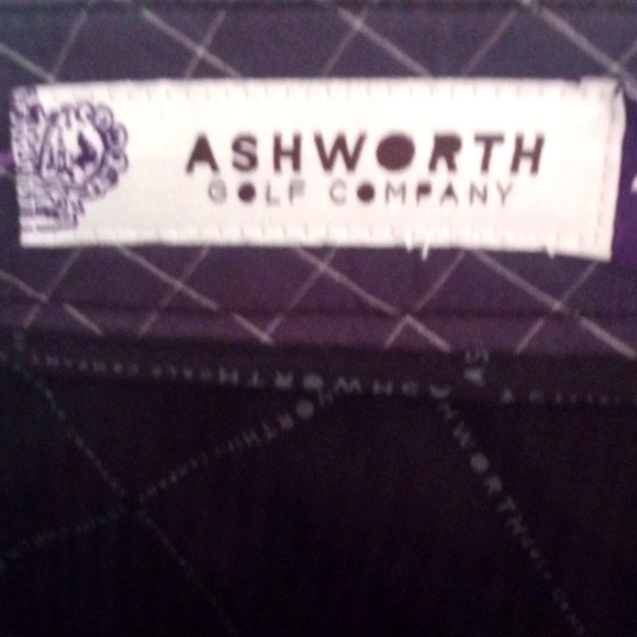 Ashworth Golf Men's size  Black pinstripe size 40.  NWOT QUALITY - Picture 2 of 7
